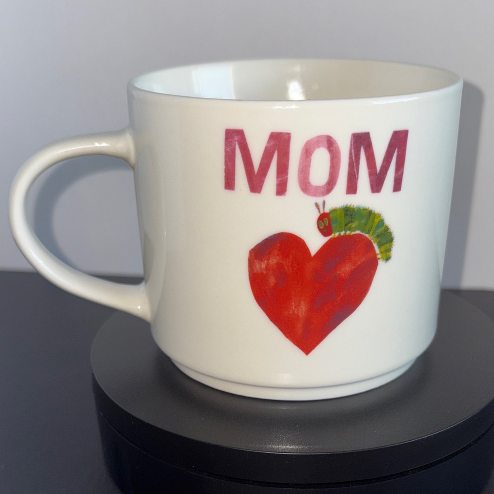 The Very Hungry Caterpillar Mom Heart Mug
